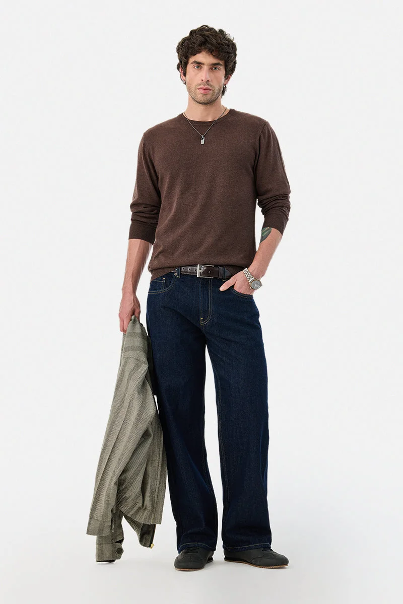 سنيتش Regular Fit Melange Sweater